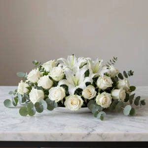 Arranjo de Mesa Condolências Jade